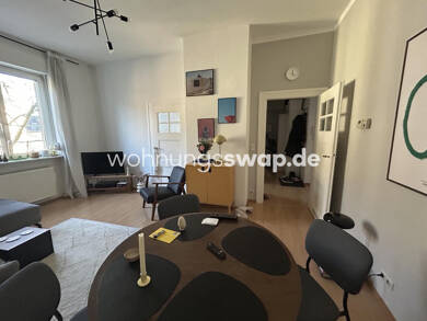 Studio zur Miete Tauschwohnung 800 € 3 Zimmer 63 m² 2. Geschoss Bornheim Frankfurt am Main 60389