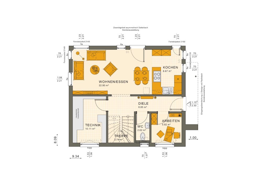 Einfamilienhaus zum Kauf provisionsfrei 339.300 € 5 Zimmer 125 m²<br/>Wohnfläche 580 m²<br/>Grundstück Marienberg Marienberg 09496