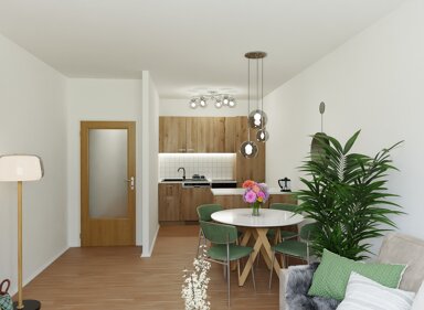 Wohnung zur Miete 242 € 1 Zimmer 31,6 m² 3. Geschoss Vilniuser Straße 4 Rieth Erfurt 99089