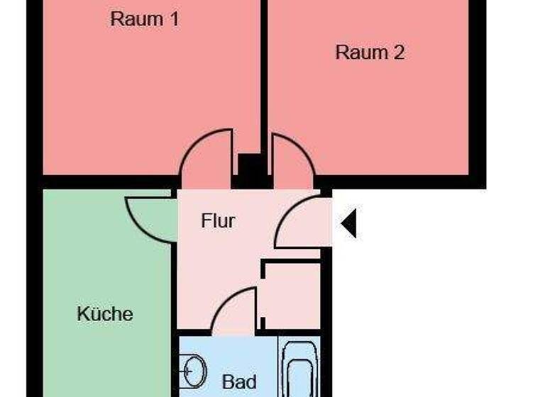 Wohnung zur Miete 409 € 2 Zimmer 56,4 m² 2. Geschoss frei ab 27.03.2026 Bremsheide 42 Hombruch Iserlohn 58638