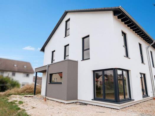 Doppelhaushälfte zum Kauf - Erstbezug 535.200 € 6 Zimmer 185 m² 372 m² Grundstück Röttenbach 91187