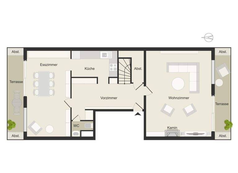 Wohnung zum Kauf 850.000 € 4 Zimmer 146,6 m² 1. Geschoss Schulgasse Wien,Währing 1180