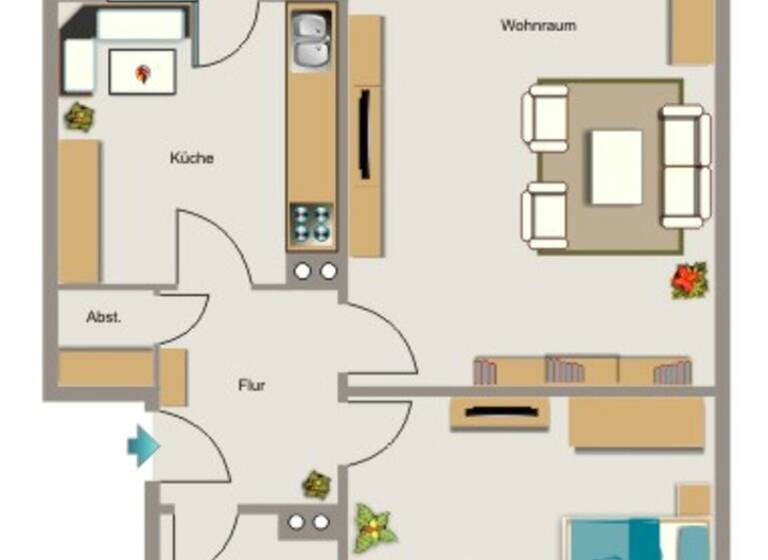 Wohnung zur Miete 482 € 2,5 Zimmer 53,6 m² 2. Geschoss frei ab 16.06.2026 Schneider-Paas-Straße 18 Wethmar Lünen 44534