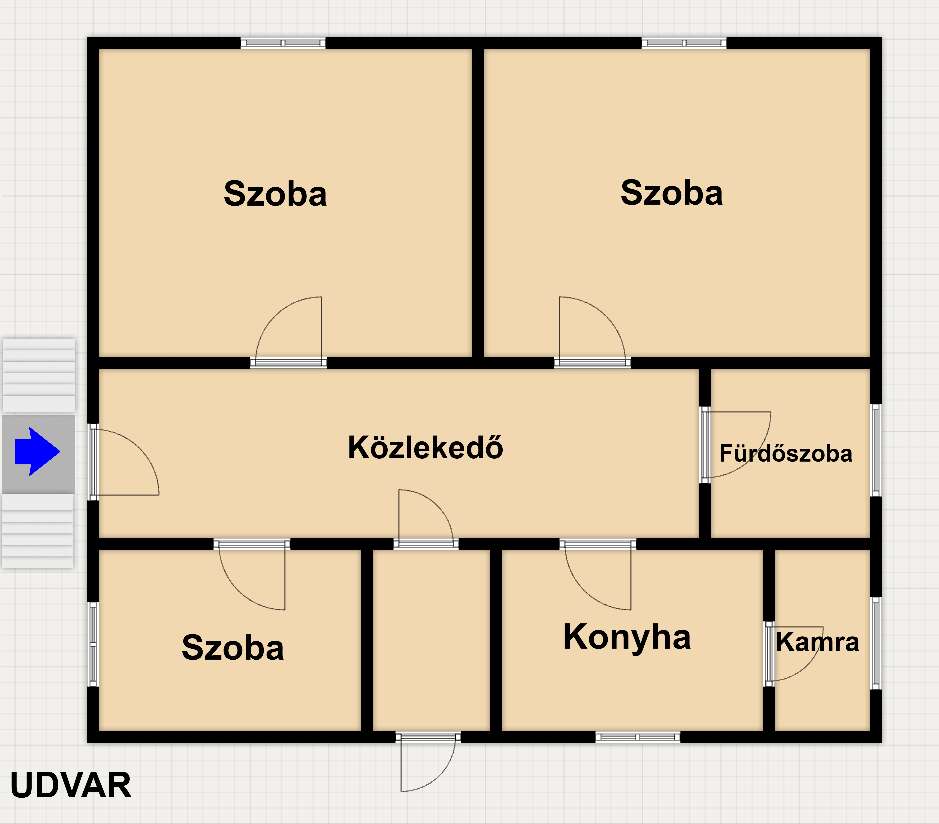 Einfamilienhaus zum Kauf 40.900 € 3 Zimmer 81 m²<br/>Wohnfläche 1.321 m²<br/>Grundstück ab sofort<br/>Verfügbarkeit Nagybajom 7561