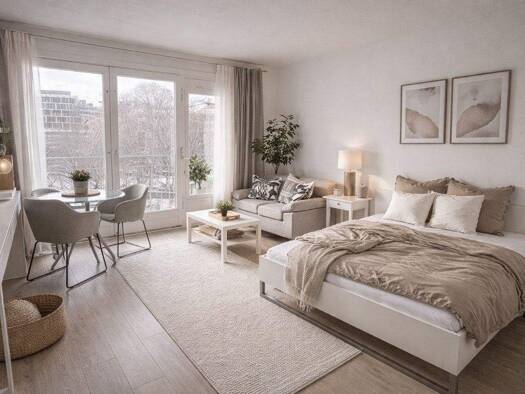 Studio zur Miete 980 € 1 Zimmer 33 m² frei ab 15.03.2026 Hansaviertel Berlin 10557