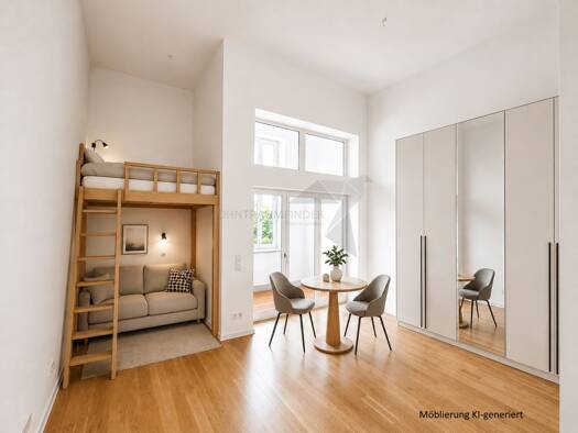 Wohnung zur Miete 420 € 1 Zimmer 32,1 m² 1. Geschoss frei ab sofort Pelzmühlenstraße Rabenstein Rabenstein 09117