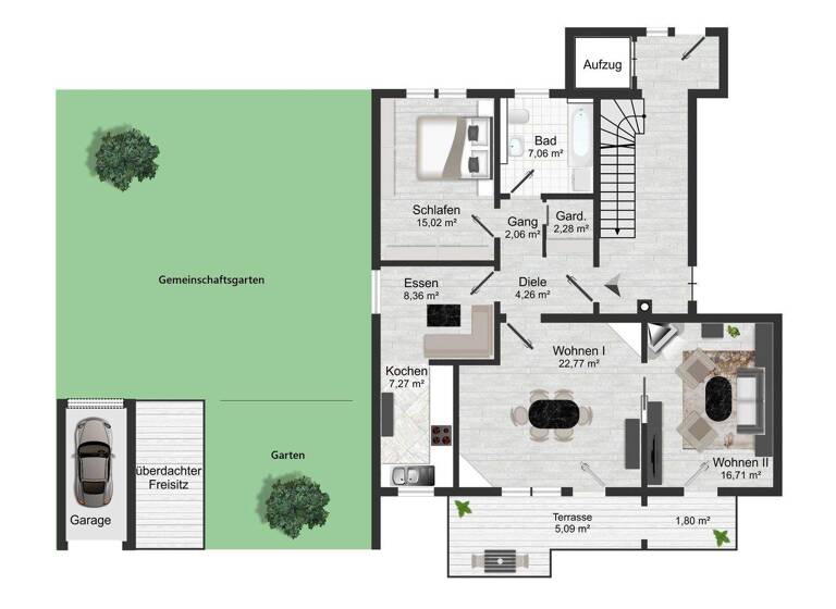 Wohnung zum Kauf 349.000 € 3 Zimmer 92 m² Neustadt Neustadt an der Aisch 91413