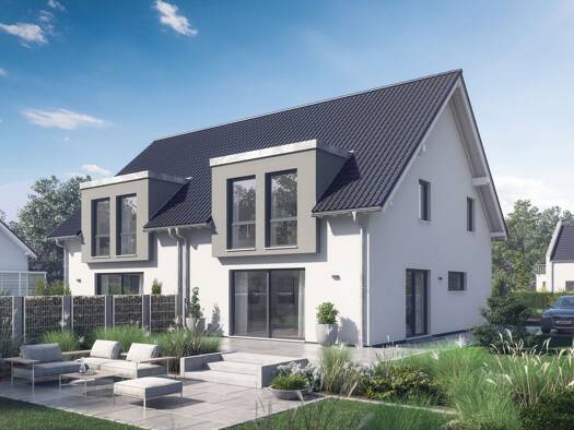 Doppelhaushälfte zum Kauf - Erstbezug provisionsfrei 619.154 € 4,5 Zimmer 129 m² 470 m² Grundstück Neidenstein 74933