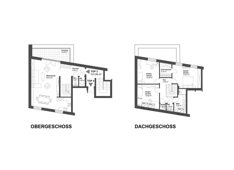 Maisonette zum Kauf - Erstbezug 569.000 € 4 Zimmer 131,1 m² Obersdorf 2120