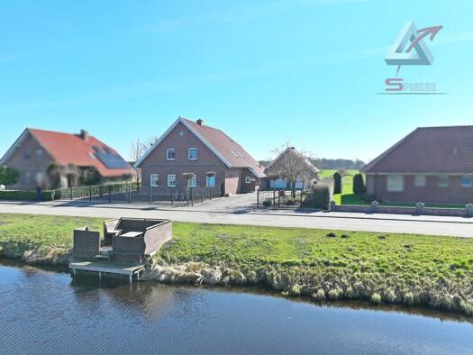 Einfamilienhaus zum Kauf 398.000 € 6 Zimmer 212 m² 1.124 m² Grundstück Nordgeorgsfehn Uplengen 26670