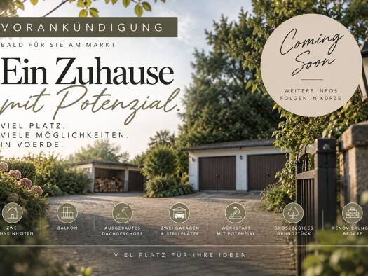 Mehrfamilienhaus zum Kauf 349.500 € 6 Zimmer 132,5 m² 1.455 m² Grundstück Voerde Voerde (Niederrhein) 46562