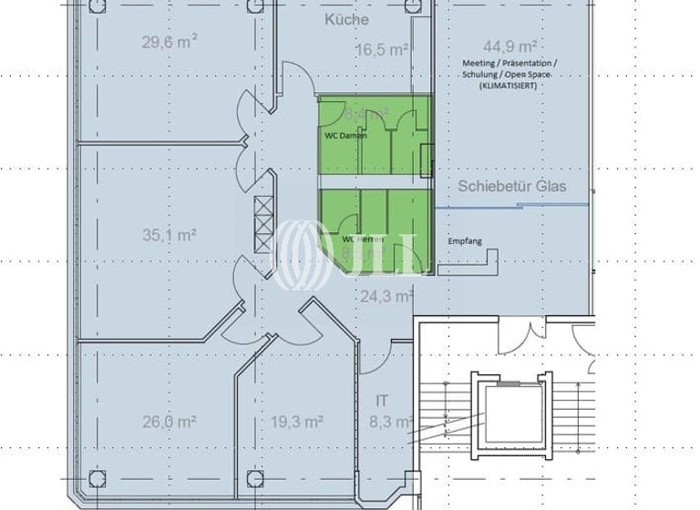Bürofläche zur Miete 10,90 € 246,1 m² Bürofläche teilbar ab 246 m² Kronberg Kronberg im Taunus 61476