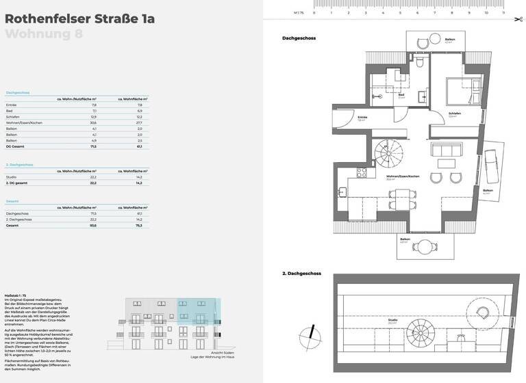 Wohnung zum Kauf - Erstbezug provisionsfrei 680.000 € 3 Zimmer 75,3 m² 2. Geschoss Aubing-Lochhausen-Langwied München 81249