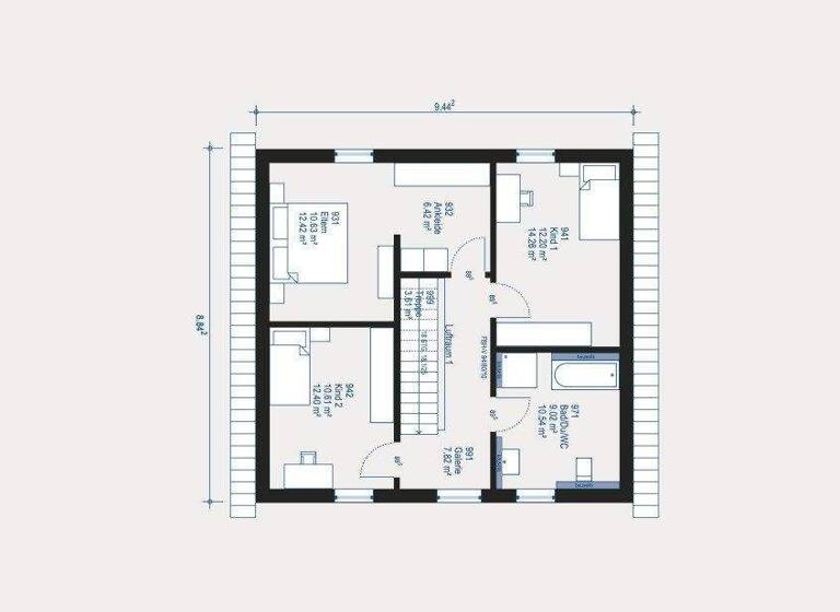 Einfamilienhaus zum Kauf 556.200 € 4,5 Zimmer 136 m² 409 m² Grundstück Unterweissach Weissach im Tal 71554