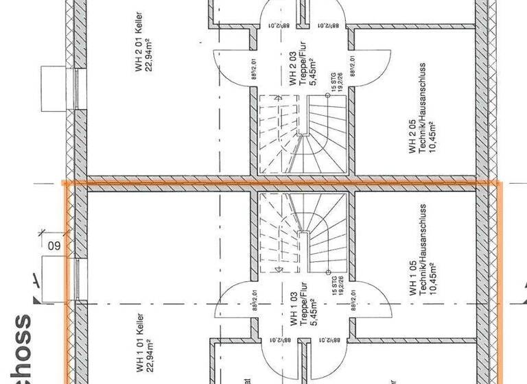 Doppelhaushälfte zur Miete - Erstbezug 2.750 € 4 Zimmer 189,3 m² 300 m² Grundstück Hohenbergstedt 23a-b Bergstedt Hamburg 22395