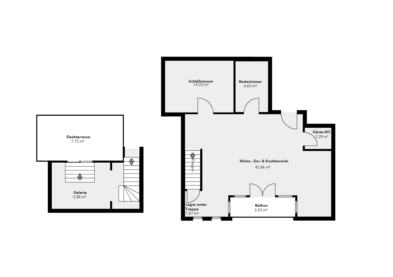 Penthouse zum Kauf 649.000 € 2 Zimmer 85 m²<br/>Wohnfläche 5.<br/>Geschoss ab sofort<br/>Verfügbarkeit Prenzlauer Berg Berlin 10405