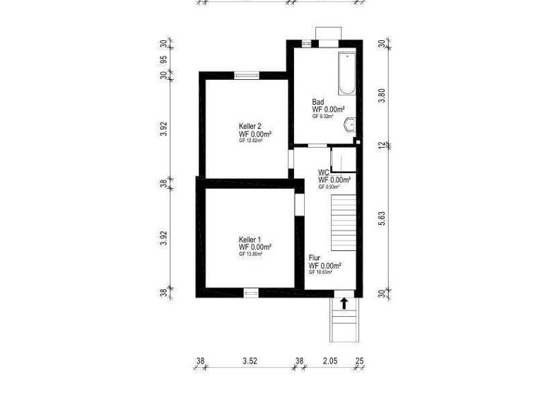 Reihenmittelhaus zum Kauf 249.000 € 6 Zimmer 156,1 m² 238 m² Grundstück Gröpelingen Bremen 28237