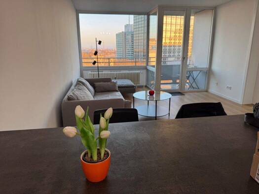 Wohnung zur Miete 1.400 € 2 Zimmer 52 m² Geschoss 9/12 frei ab sofort Eschborn 65760