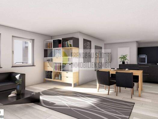 Wohnung zum Kauf - Neubau provisionsfrei 421.500 € 3,5 Zimmer 92,7 m² EG Dellmensinger Straße 9 Ersingen Erbach 89155