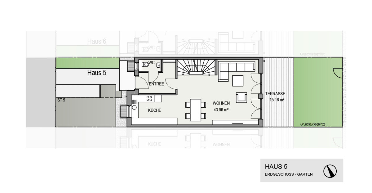 Reihenmittelhaus zum Kauf provisionsfrei 915.000 € 5 Zimmer 151 m²<br/>Wohnfläche 143,7 m²<br/>Grundstück Stephanskirchen 83071