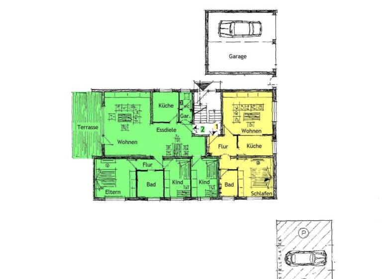 Mehrfamilienhaus zum Kauf 949.000 € 420 m² 855 m² Grundstück Sachsen 91623