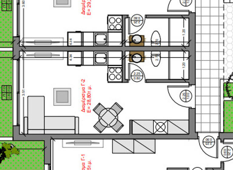 Studio zum Kauf 78.000 € 1 Zimmer 29 m² EG Chalkidiki