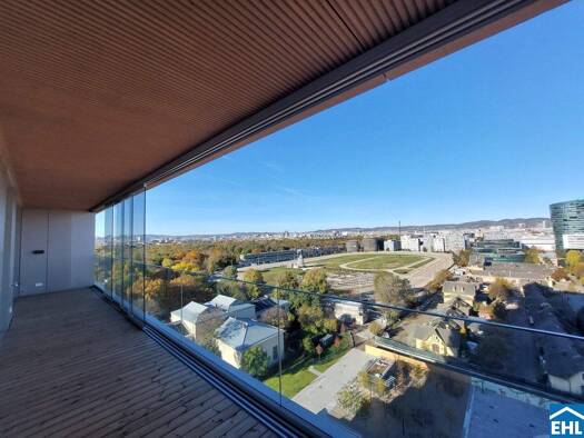 Wohnung zur Miete - Erstbezug 2.861 € 4 Zimmer 95,4 m² 13. Geschoss frei ab sofort Meiereistraße Wien 1020