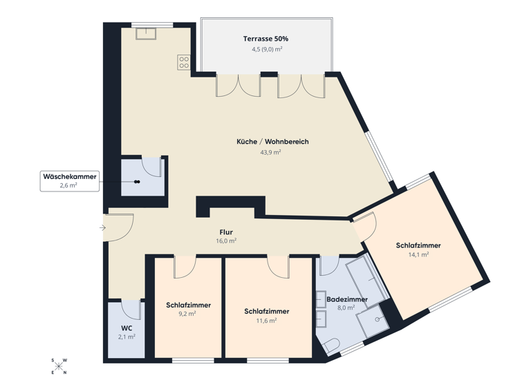 Wohnung zum Kauf 570.000 € 4 Zimmer 112 m² Ailingen Friedrichshafen 88048