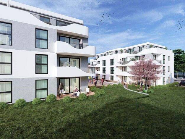 Wohnung zum Kauf - Erstbezug provisionsfrei 414.900 € 2,5 Zimmer 66,8 m² 2. Geschoss Böllinger Straße Neckargartach Heilbronn 74078