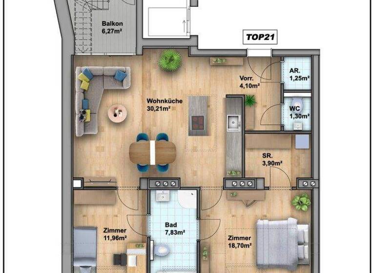 Wohnung zum Kauf - Erstbezug 498.000 € 3 Zimmer 83,2 m² Wien 1160