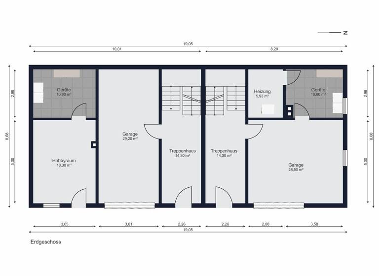 Doppelhaushälfte zum Kauf 12 Zimmer 250,1 m² 379,2 m² Grundstück Winzer-Kager Regensburg 93059