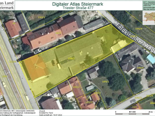 Restaurant zum Kauf 1.350.000 € 1.898 m² Grundstück Triester Straße 477 Puntigam Graz 8055