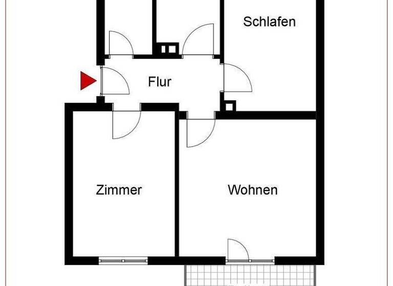Wohnung zum Kauf 229.000 € 3 Zimmer 62 m² 1. Geschoss Tamm 71732