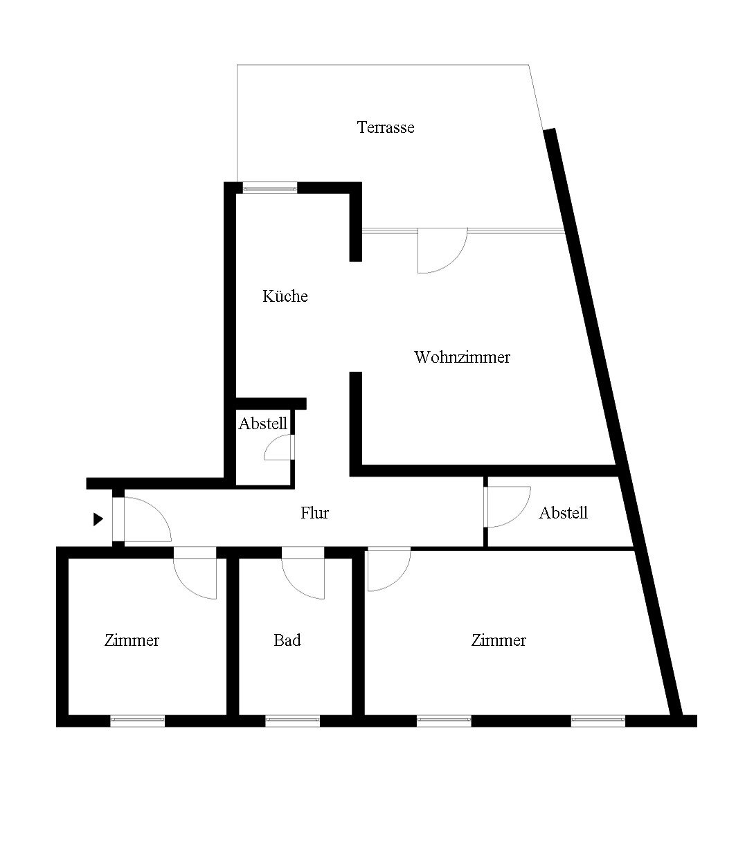 Studio zur Miete 1.400 € 3 Zimmer 103 m²<br/>Wohnfläche Altstadt Erfurt 99084