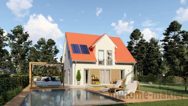Villa zum Kauf 590.500 € 5 Zimmer 135 m² 1.500 m² Grundstück Aurau Büchenbach 91186