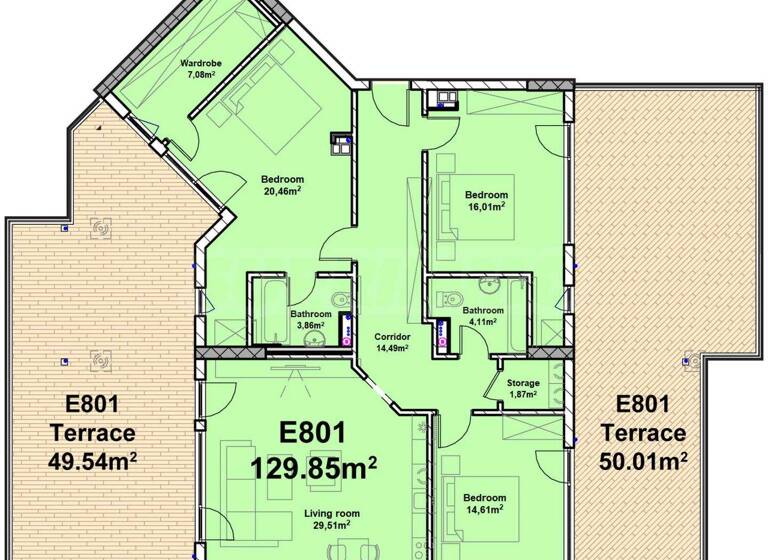 Studio zum Kauf 465.194 € 4 Zimmer 158,6 m² Sofia