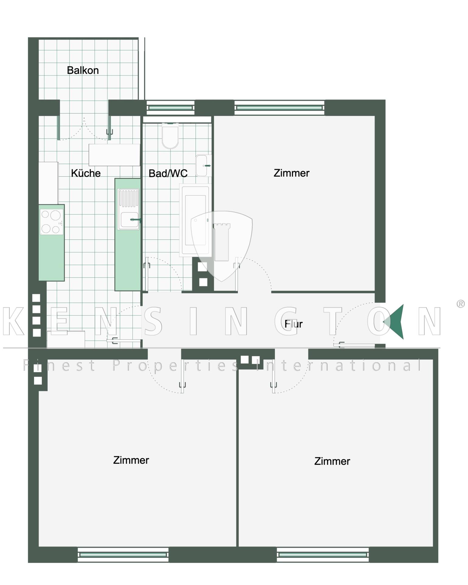 Wohnung zur Miete 1.690 € 3 Zimmer 83 m²<br/>Wohnfläche 3.<br/>Geschoss 01.03.2025<br/>Verfügbarkeit Reinickendorf Berlin / Reinickendorf 13403