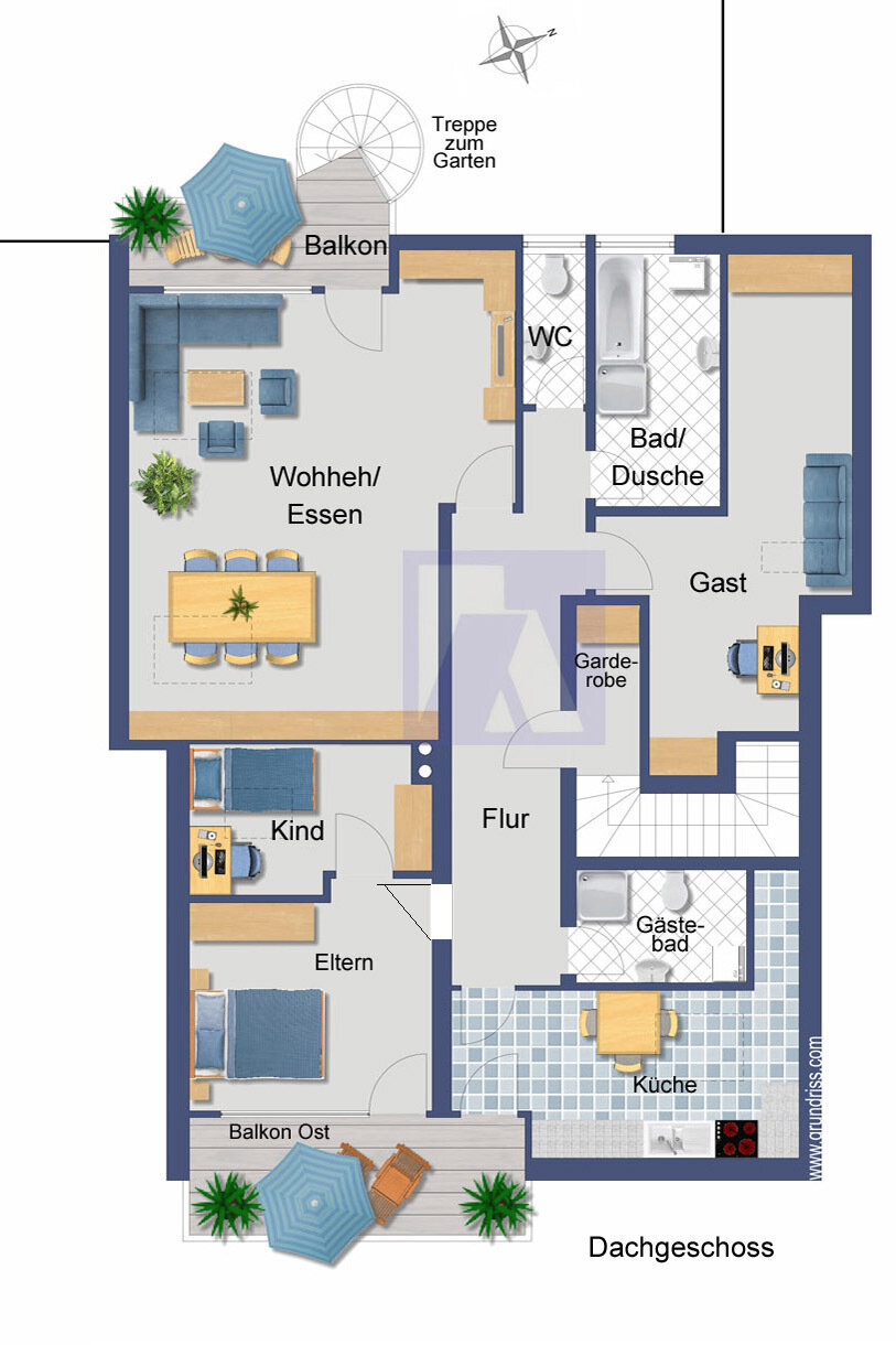 Wohnung zum Kauf 279.000 € 4 Zimmer 90 m²<br/>Wohnfläche 1.<br/>Geschoss ab sofort<br/>Verfügbarkeit Buggensegel Salem 88682