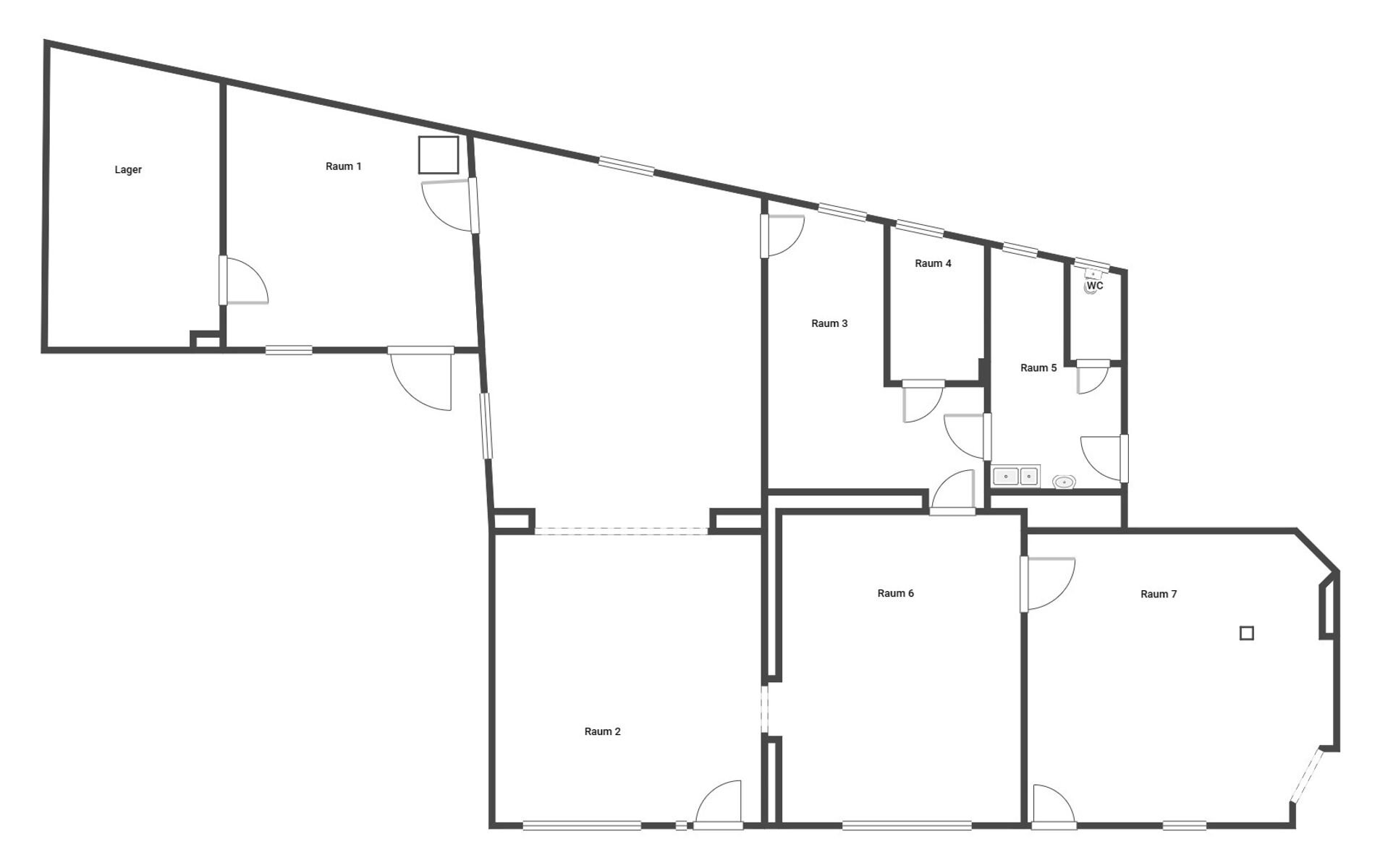 Mehrfamilienhaus zum Kauf als Kapitalanlage geeignet 149.000 € 5 Zimmer 100 m²<br/>Wohnfläche 570,1 m²<br/>Grundstück Wilsdruff Wilsdruff 01723