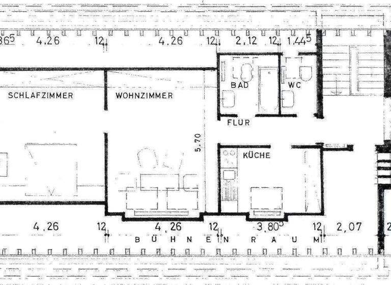 Wohnung zum Kauf 149.000 € 2 Zimmer 60 m² Spaichingen 78549