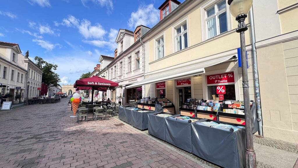 Laden zur Miete 6.200 € 197 m² Verkaufsfläche Brandenburger Straße 63 Nördliche Innenstadt Potsdam 14467