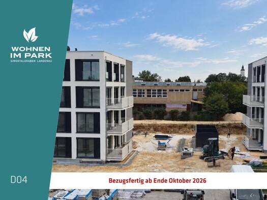 Wohnung zum Kauf - Neubau provisionsfrei 476.900 € 3 Zimmer 91,6 m² EG Am Simontalgraben 23 Langenau Langenau 89129