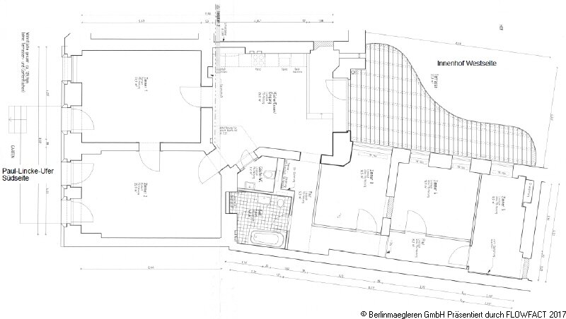 Wohnung zum Kauf 725.000 € 5 Zimmer 129 m²<br/>Wohnfläche EG<br/>Geschoss Paul-Lincke-Ufer 38 Kreuzberg Berlin, Kreuzberg 10999