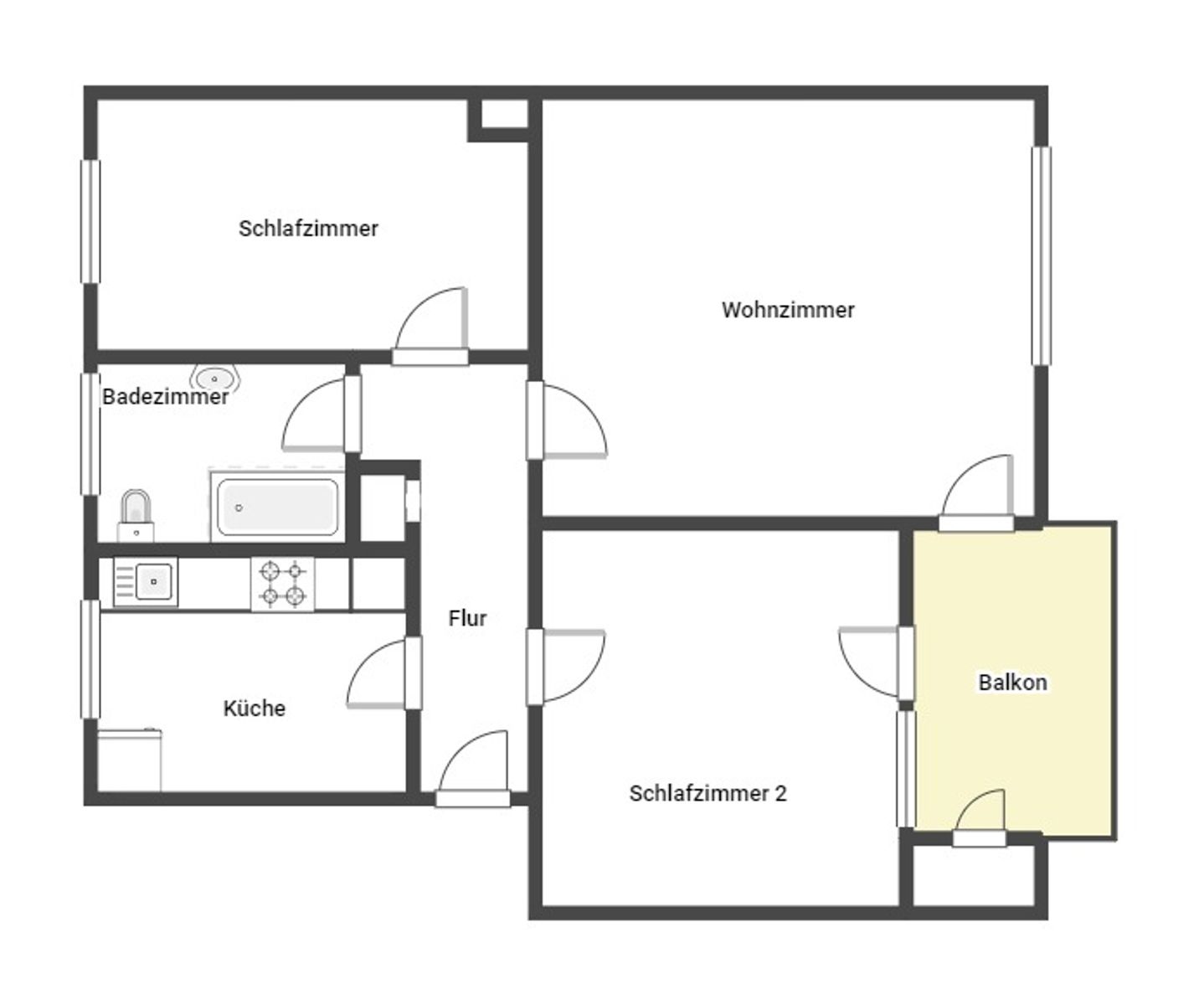 Wohnung zum Kauf 229.000 € 3 Zimmer 75,1 m²<br/>Wohnfläche 1.<br/>Geschoss Hiltrup - West Münster 48165