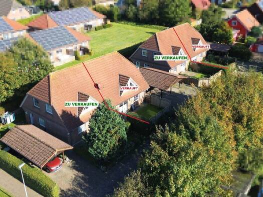 Doppelhaushälfte zum Kauf 249.000 € 4 Zimmer 98,7 m² 301 m² Grundstück Viöl 25884