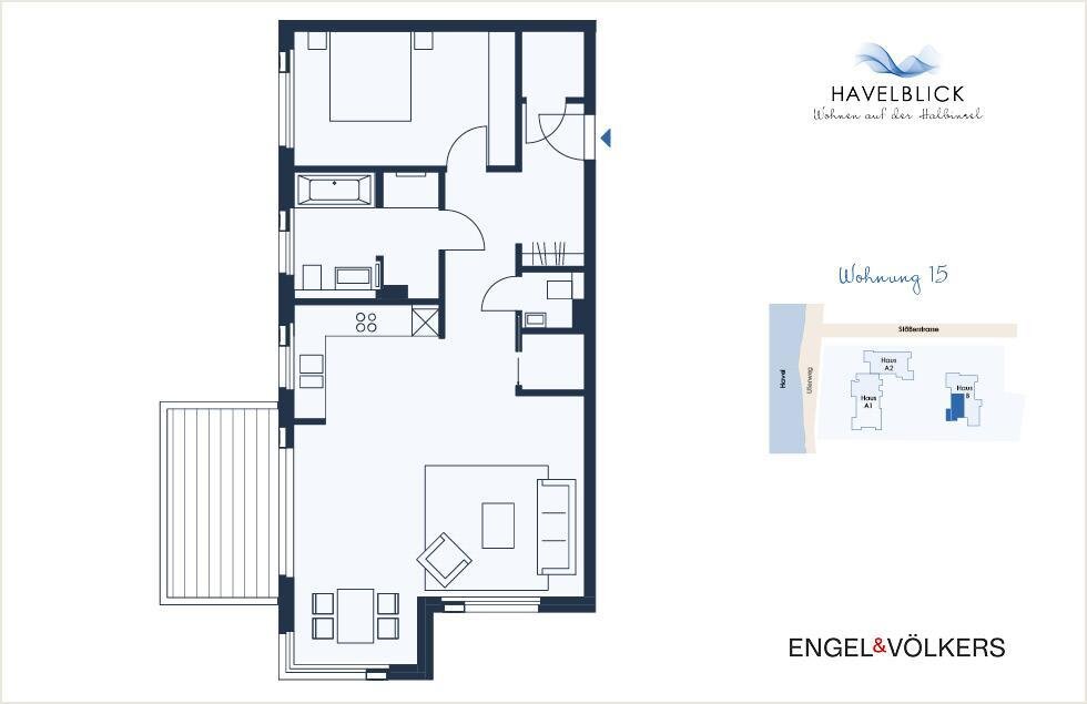 Wohnung zum Kauf provisionsfrei 790.000 € 2 Zimmer 86,9 m²<br/>Wohnfläche 1.<br/>Geschoss ab sofort<br/>Verfügbarkeit Stößerstraße 18 Konradshöhe Berlin 13505