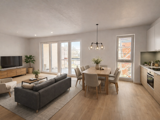 Wohnung zur Miete - Erstbezug 1.010 € 2 Zimmer 58,3 m² 1. Geschoss frei ab 01.07.2026 Ebersberg 85560