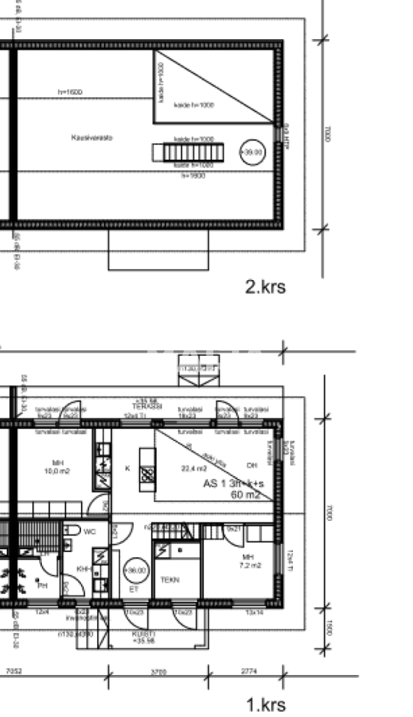 Doppelhaushälfte zum Kauf 359.000 € 3 Zimmer 60 m²<br/>Wohnfläche 450 m²<br/>Grundstück Harjurinne 13b Vantaa 01390