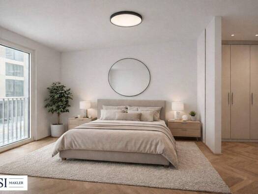 Wohnung zum Kauf - Erstbezug 514.000 € 2 Zimmer 51,2 m² 3. Geschoss Obere Donaustraße 23 Wien 1020