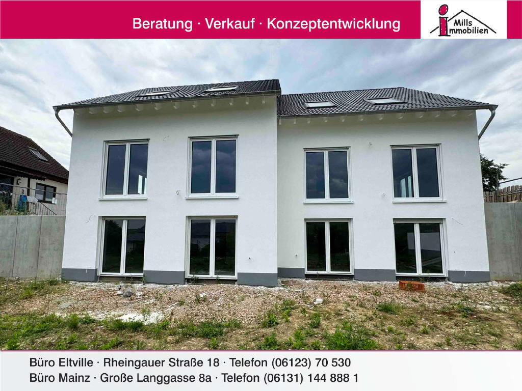 Doppelhaushälfte zum Kauf 698.400 € 5 Zimmer 153 m²<br/>Wohnfläche 337 m²<br/>Grundstück Stadecken-Elsheim 55271